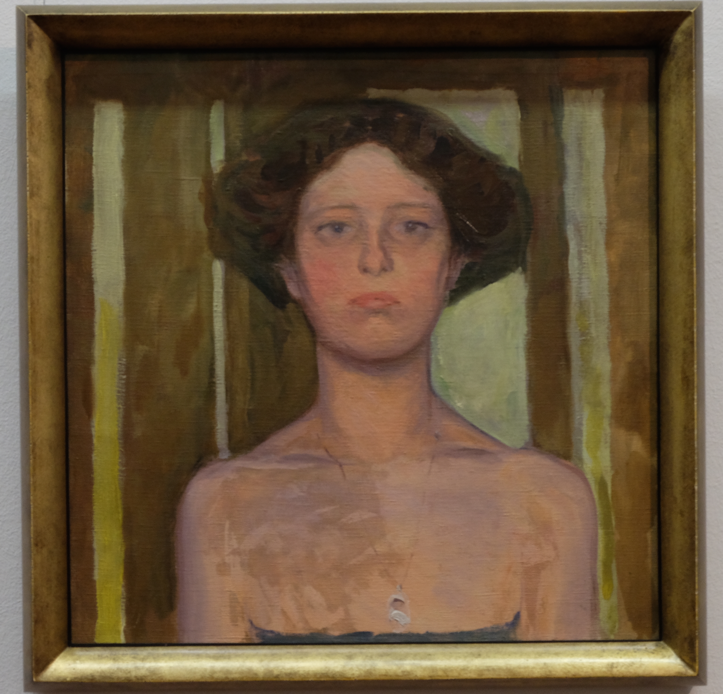 Girl with Necklace by Koloman Moser