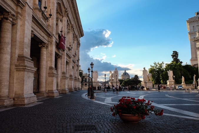 View from the Capitoline Museum in Rome