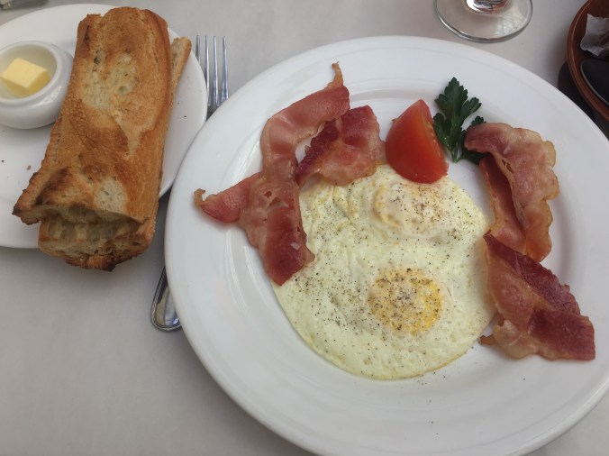 Breakfast at the Montreal bistro L'Express