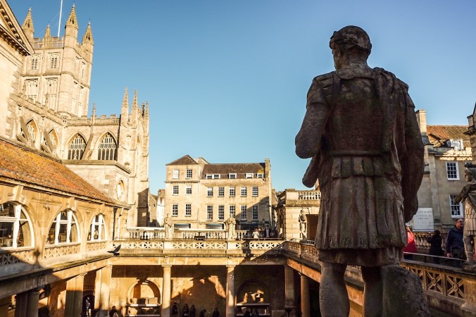 Above the Roman Baths
