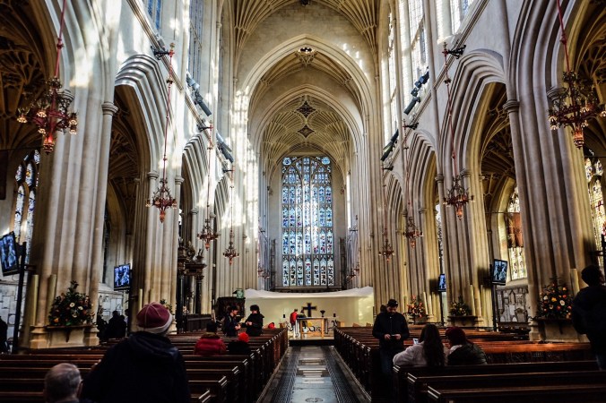 Interior of Bath Abbey